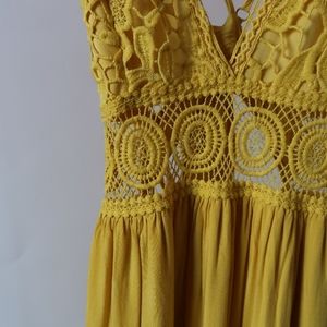 Windsor small yellow summer dress